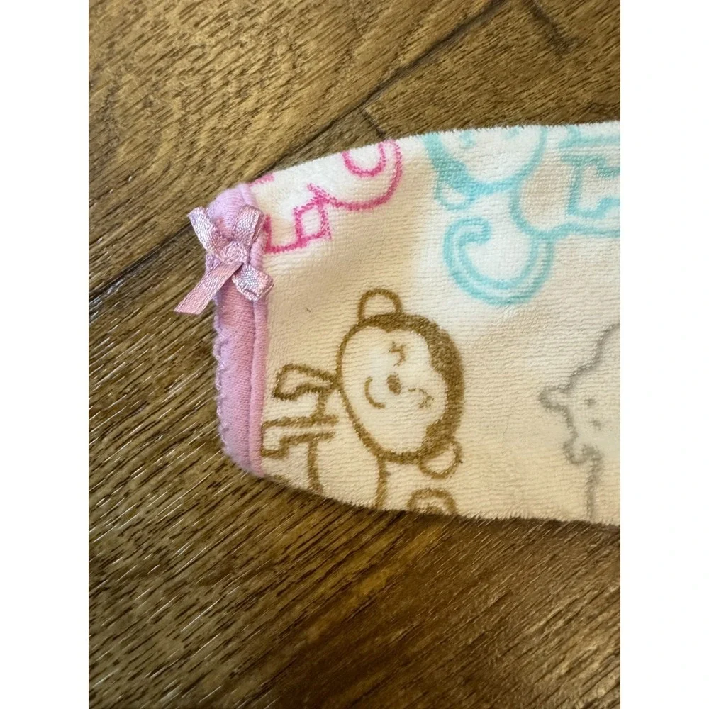 Carters Just One You Baby Girl‎ Sleeper 3 Months Monkey Elephant Terrycloth Y2K